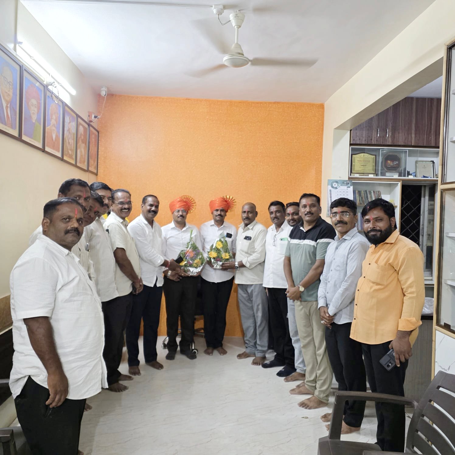 छत्रपती पुरुष बचत गटाच्या अध्यक्षपदी श्री गणेश बागल व सचिव पदी श्री प्रदीप नांदगुडे यांची निवड.